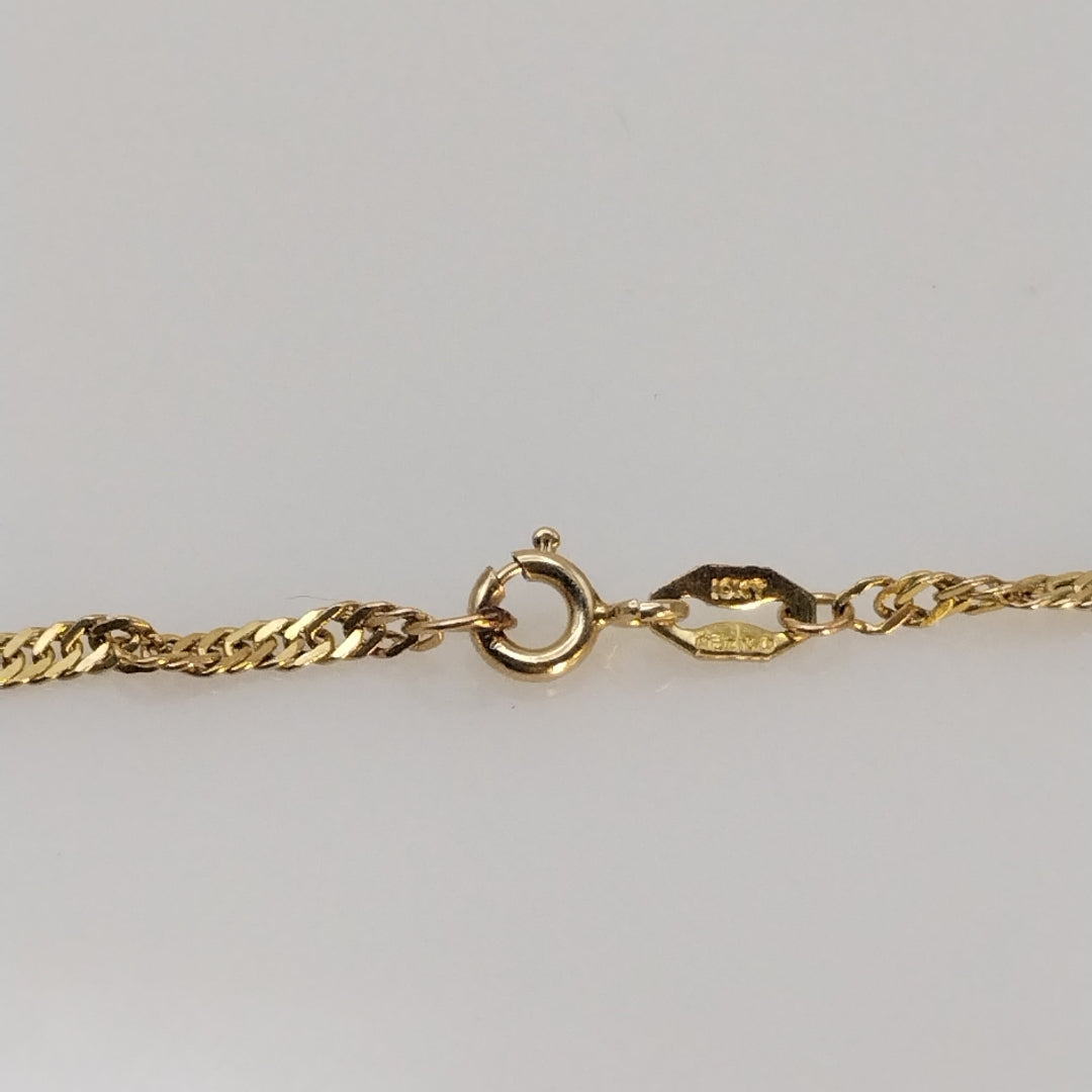 CADENA ORO 10 K 3.4 GRMS (SEMINUEVO)