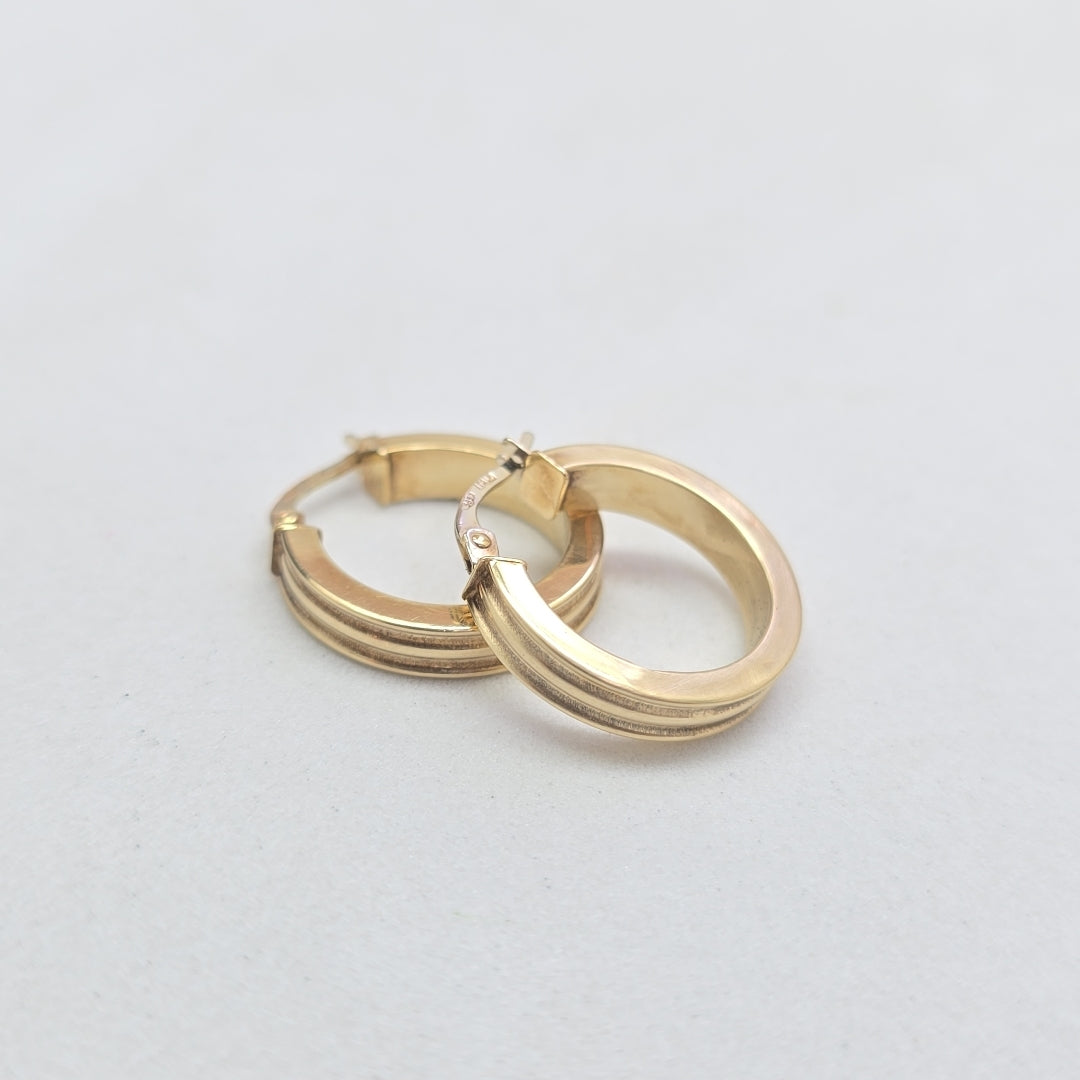 ARRACADAS PAR ORO 14 K 2.1 GRMS (SEMINUEVO)