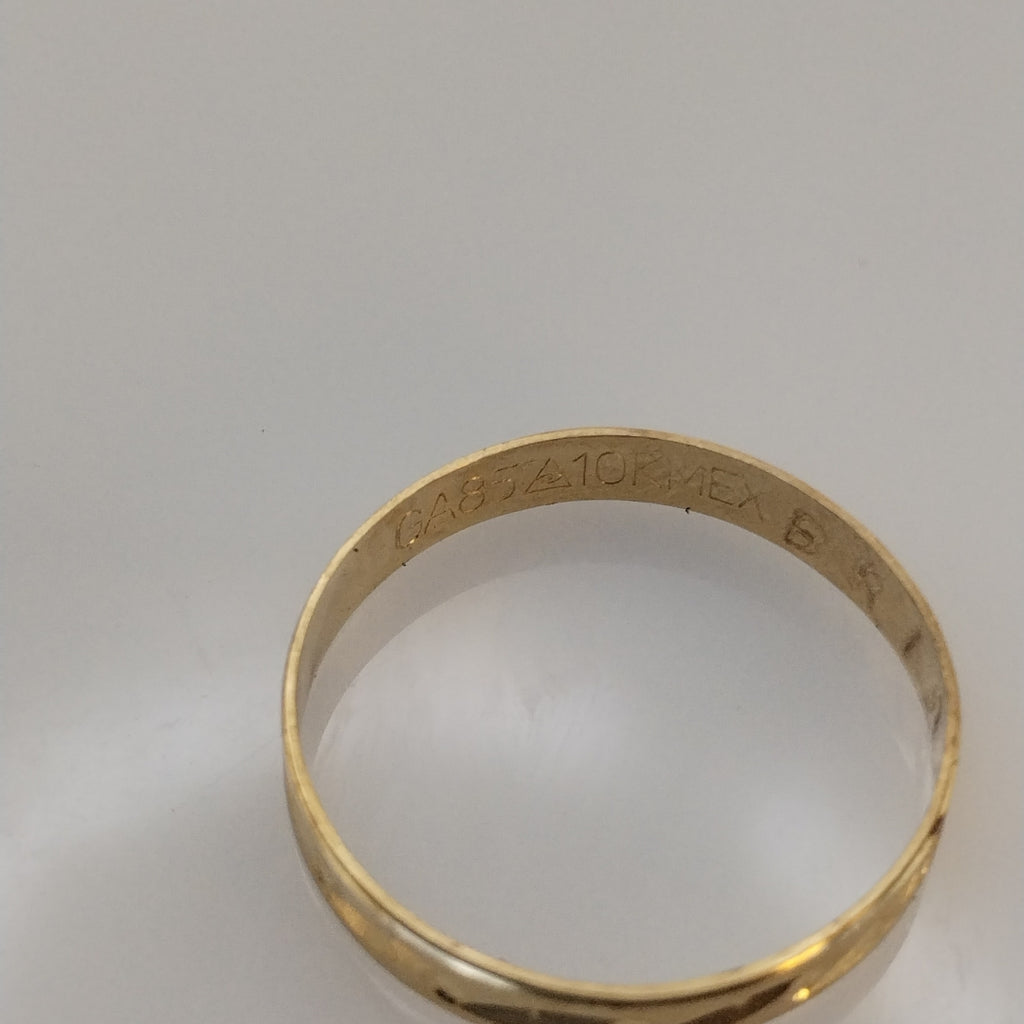 ARGOLLA ORO 10 K 1.1 GRMS (SEMINUEVO)