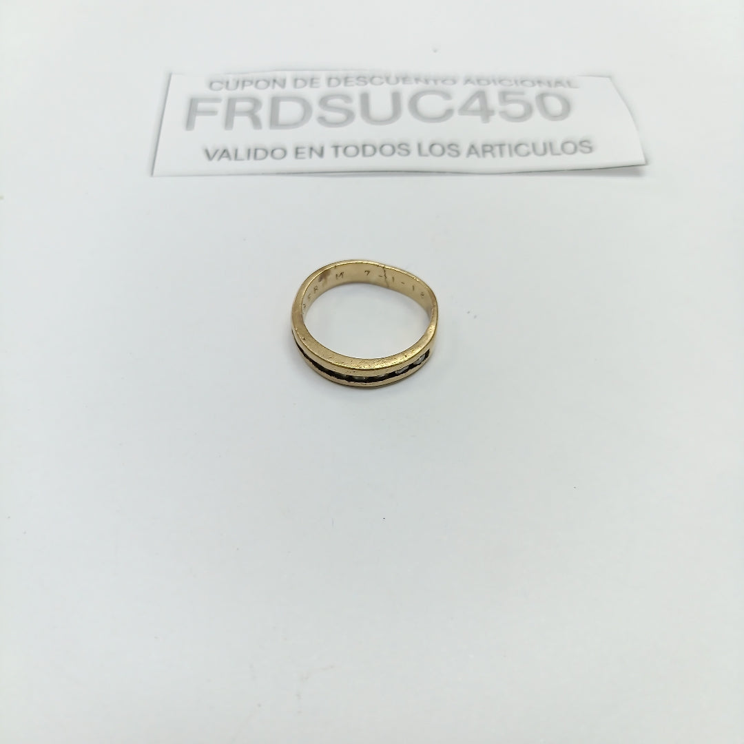 ARGOLLA ORO 10 K 3.4 GRMS (SEMINUEVO)