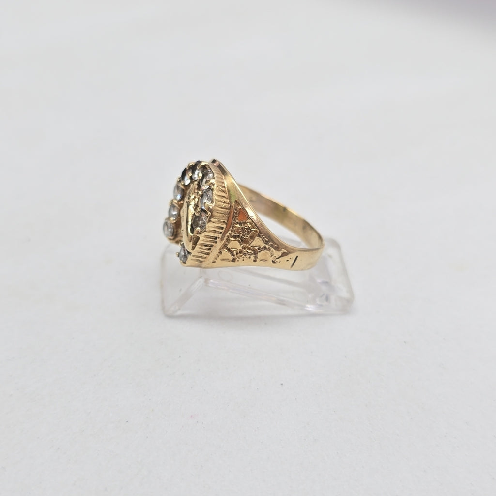 ANILLO ORO 10 K 5.9 GRMS (SEMINUEVO)