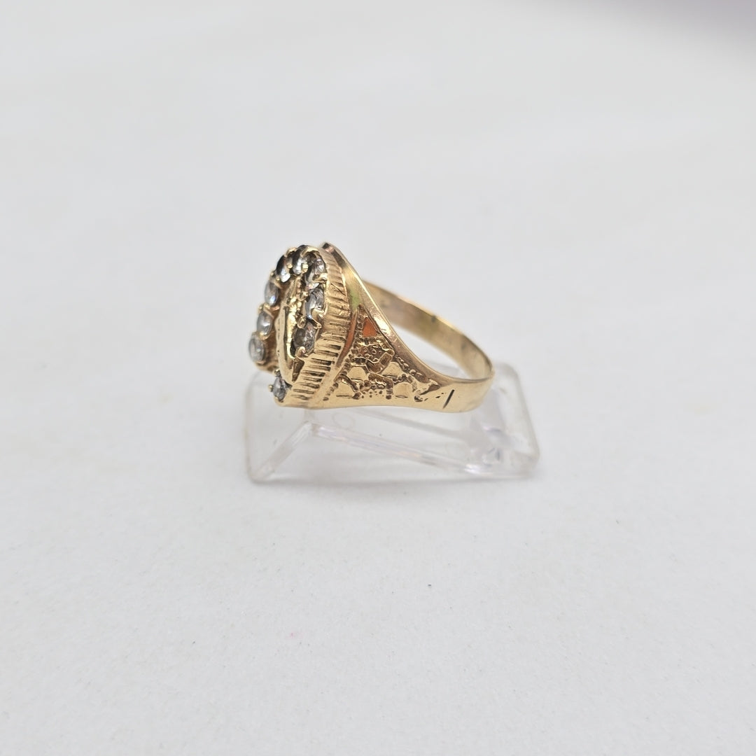 ANILLO ORO 10 K 5.9 GRMS (SEMINUEVO)