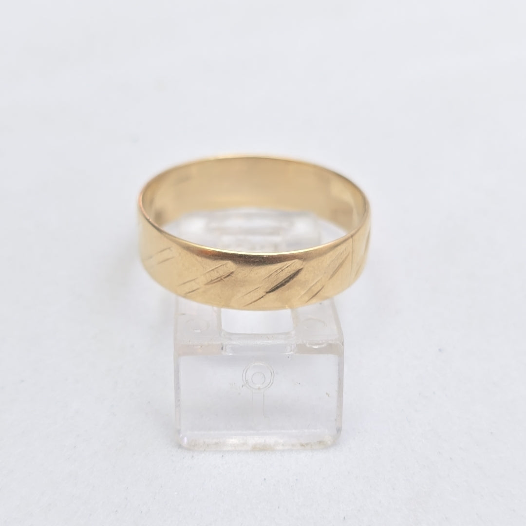 ARGOLLA ORO 10 K 3.7 GRMS (SEMINUEVO)