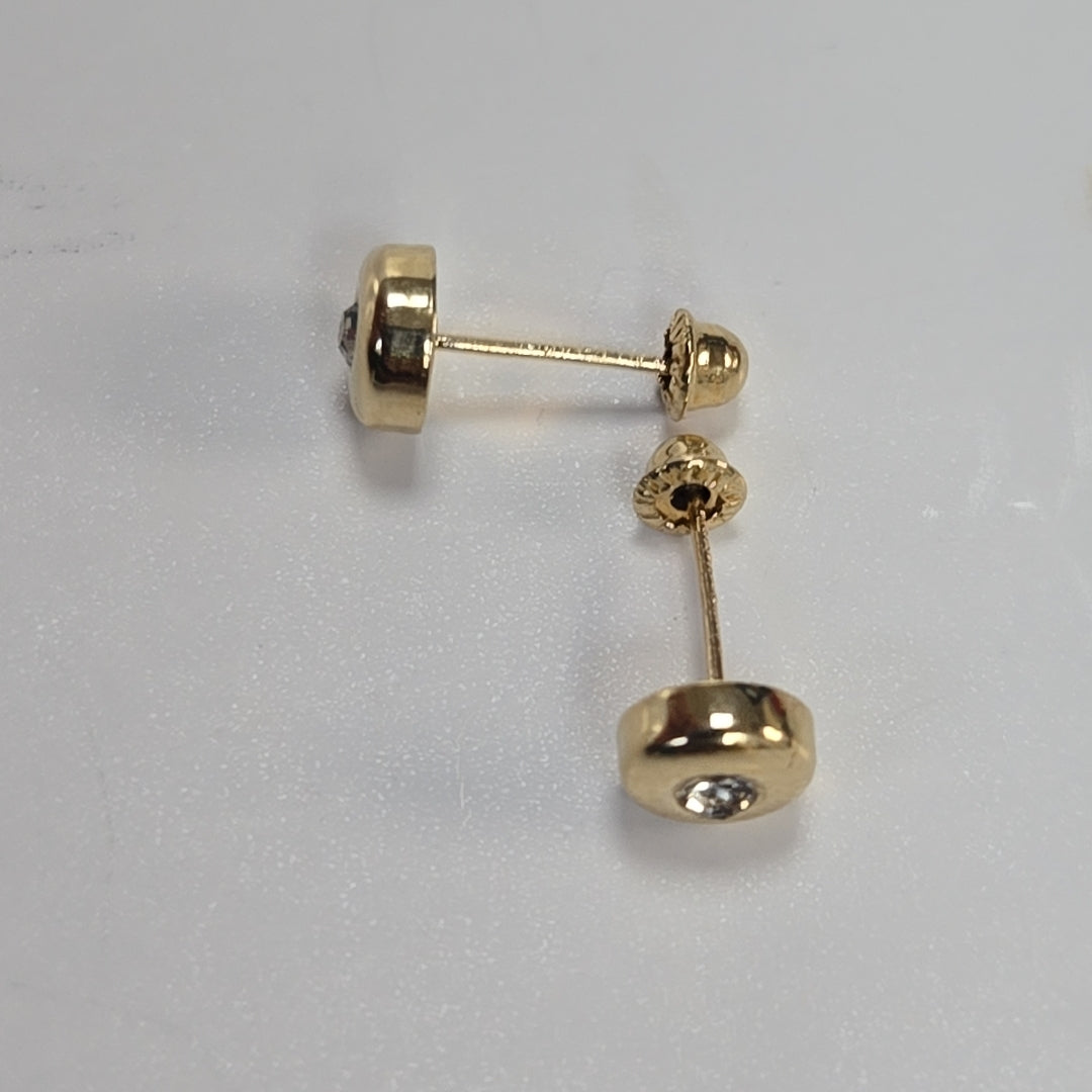 BROQUELES BROQUEL C CIRCONIA 14K 0.27 GR (NUEVO)