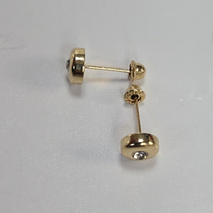 BROQUELES BROQUEL C CIRCONIA 14K 0.27 GR (NUEVO)