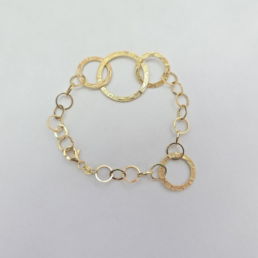 PULSERA ORO 14 K 4.3 GRMS (SEMINUEVO)