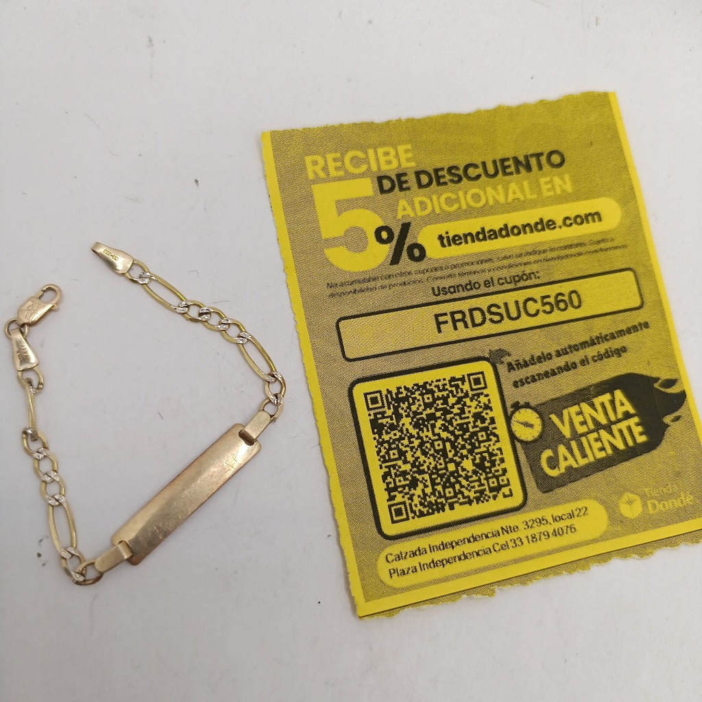 ESCLAVA ORO 8 K 2,50 GRMS (SEMINUEVO)