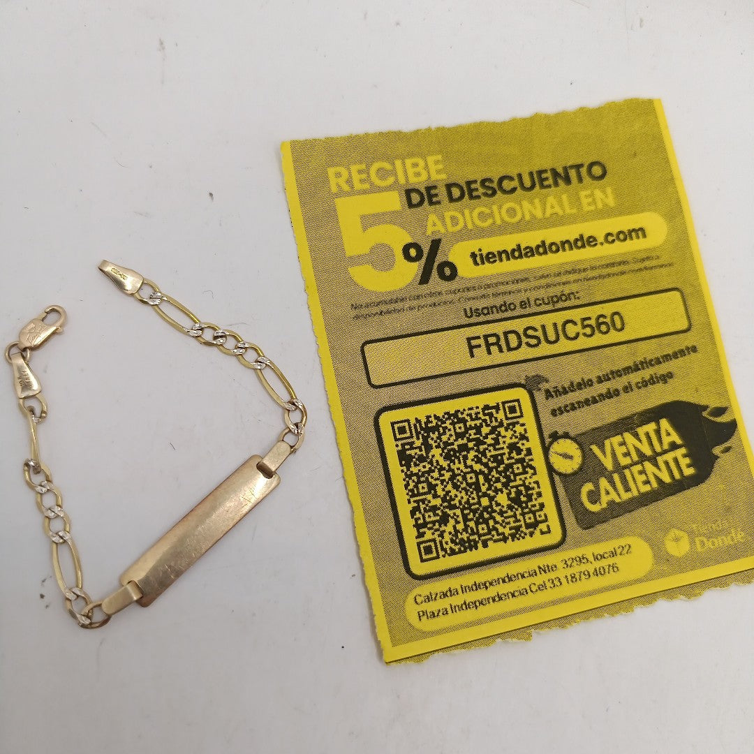ESCLAVA ORO 8 K 2,50 GRMS (SEMINUEVO)