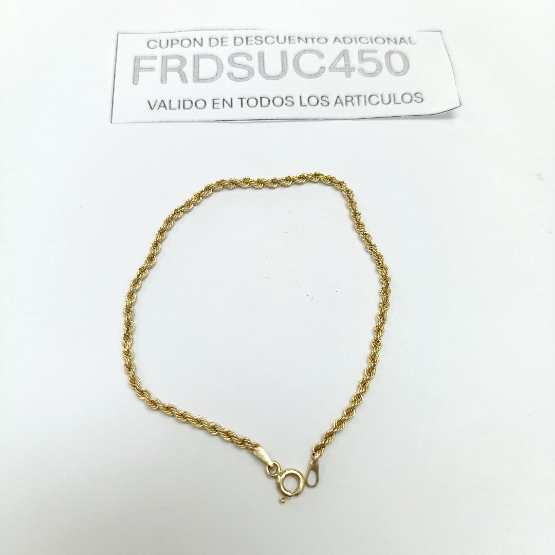 PULSERA ORO 10 K 1,00 GRMS (SEMINUEVO)