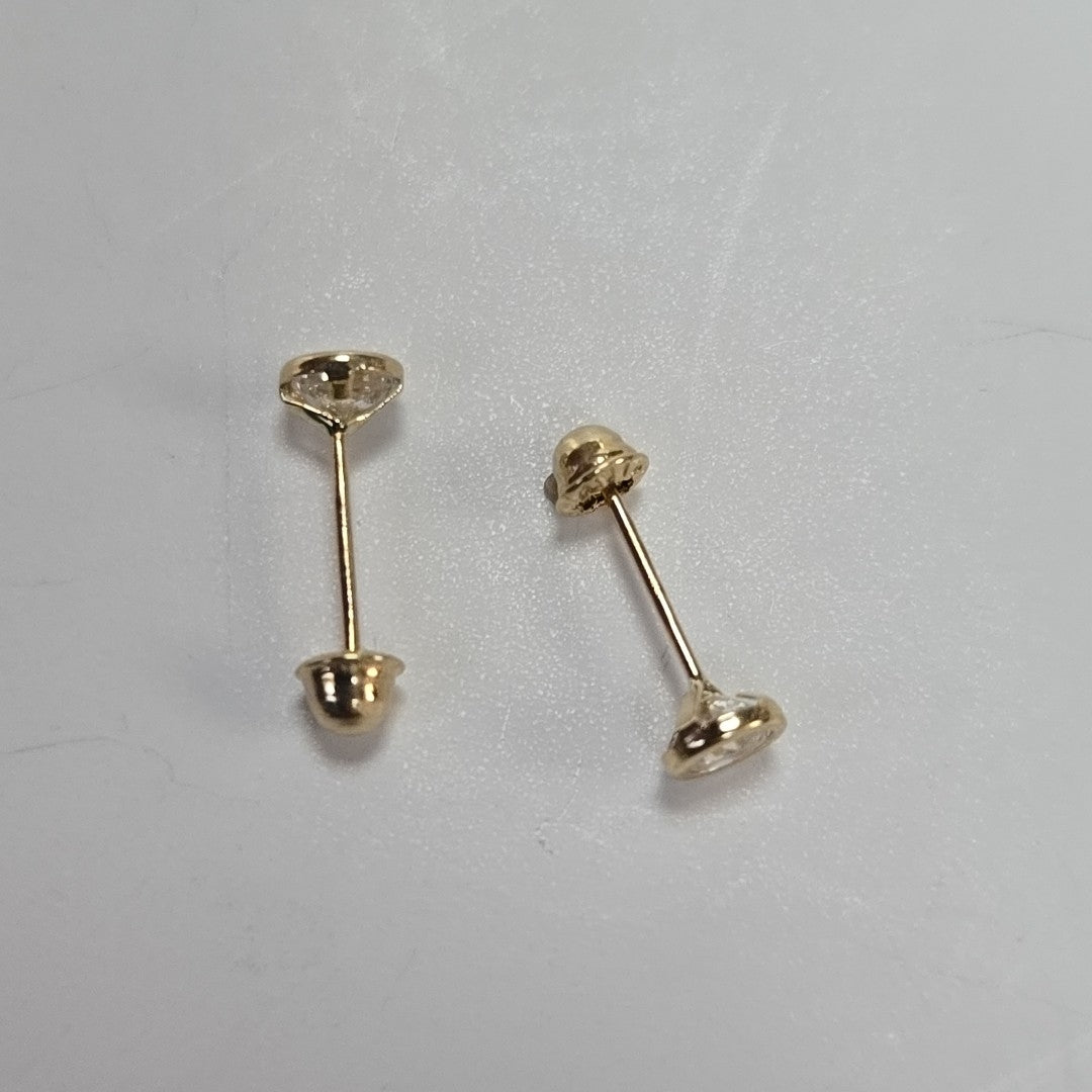 BROQUELES BROQUEL C CIRCONIA 14K 0.1501 GR (NUEVO)