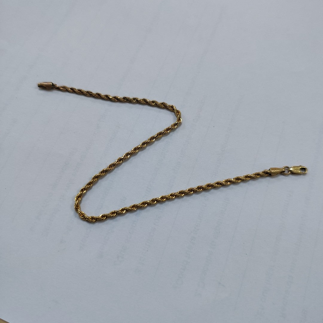 PULSERA ORO 14 K 2.1 GRMS (SEMINUEVO)