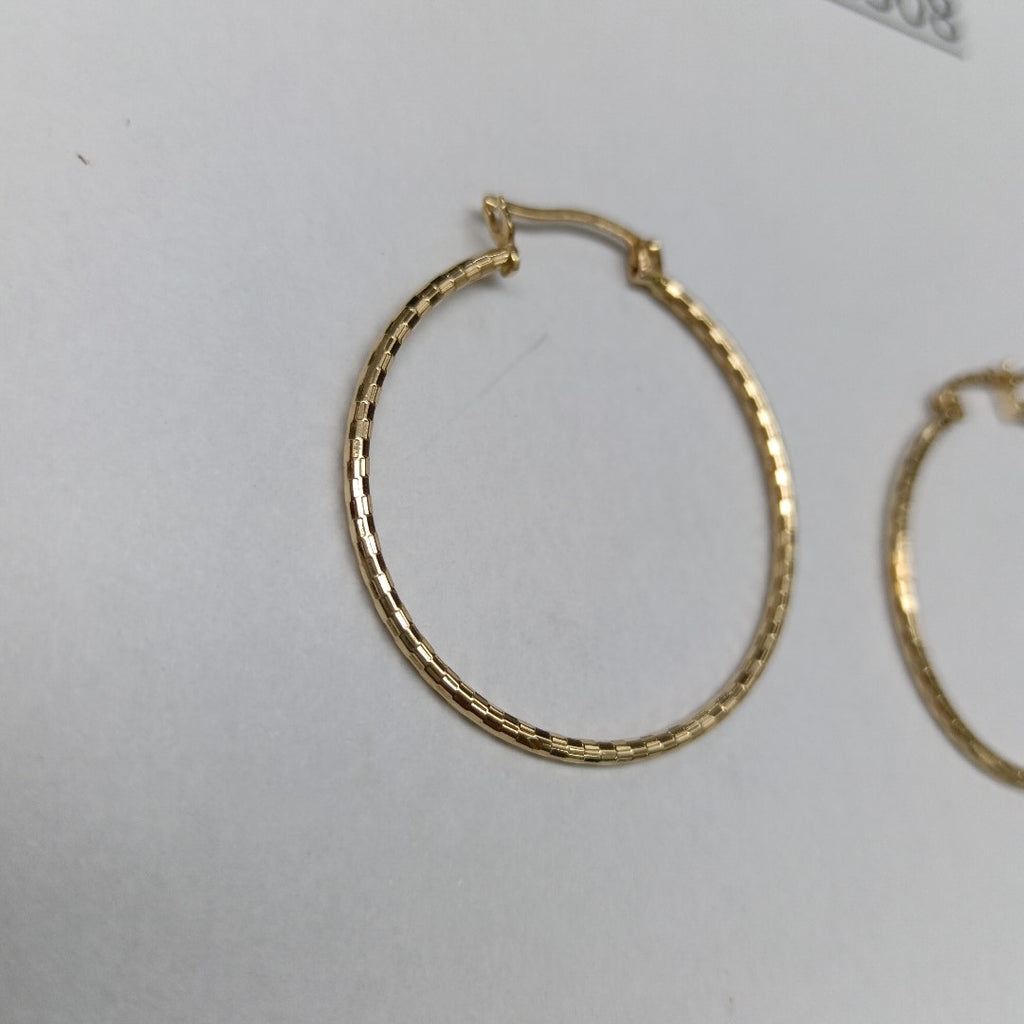 ARRACADAS PAR ORO 14 K 2.3 GRMS (SEMINUEVO)