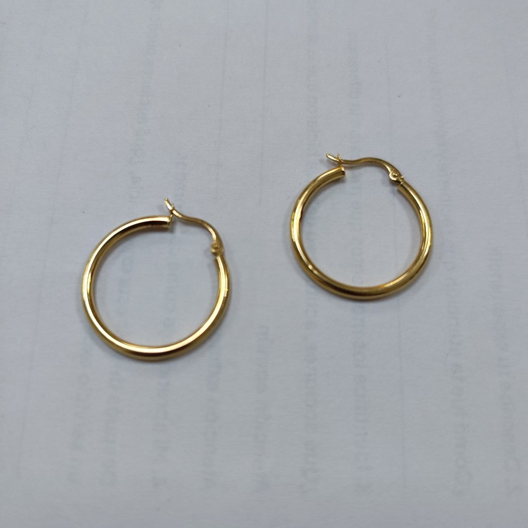 ARRACADAS PAR ORO 14 K 1.4 GRMS (SEMINUEVO)
