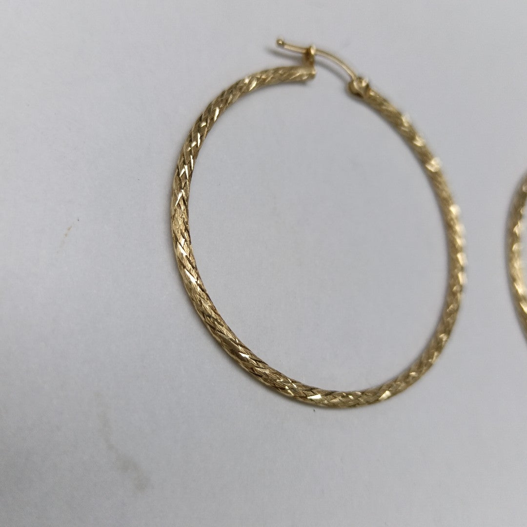 ARRACADAS PAR ORO 14 K 4.1 GRMS (SEMINUEVO)