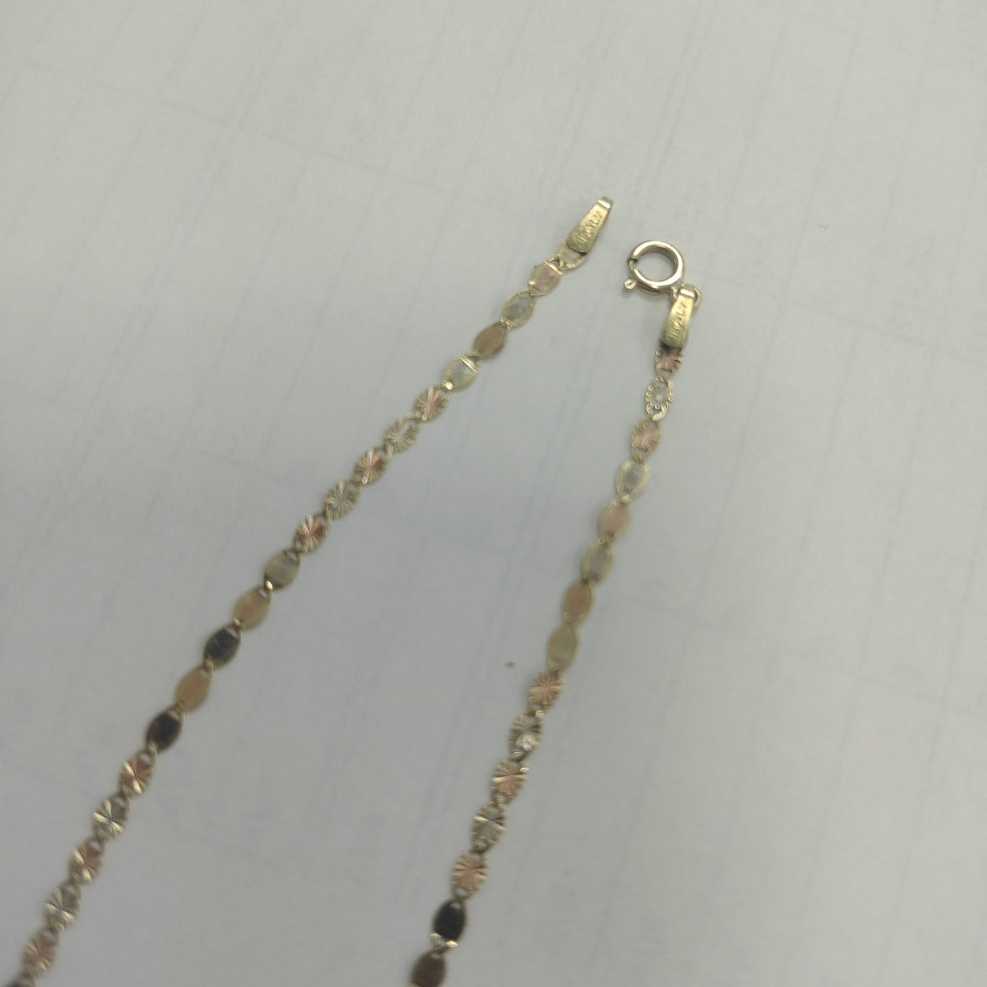 PULSERA ORO,ORO COMBINADO 10 K 0,70 GRMS (SEMINUEVO)