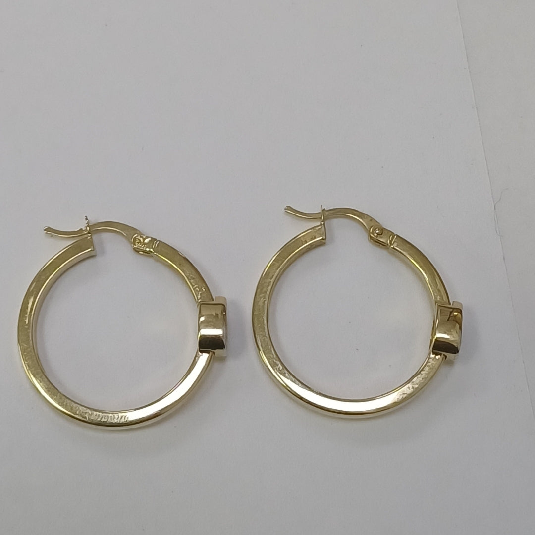 ARRACADAS PAR ORO 14 K 2,60 GRMS (SEMINUEVO)