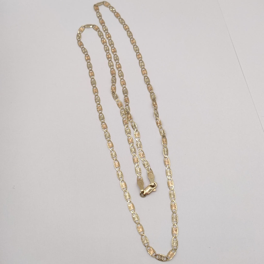 CADENA ORO, ORO COMBINADO 10 K 7 GRMS (SEMINUEVO)