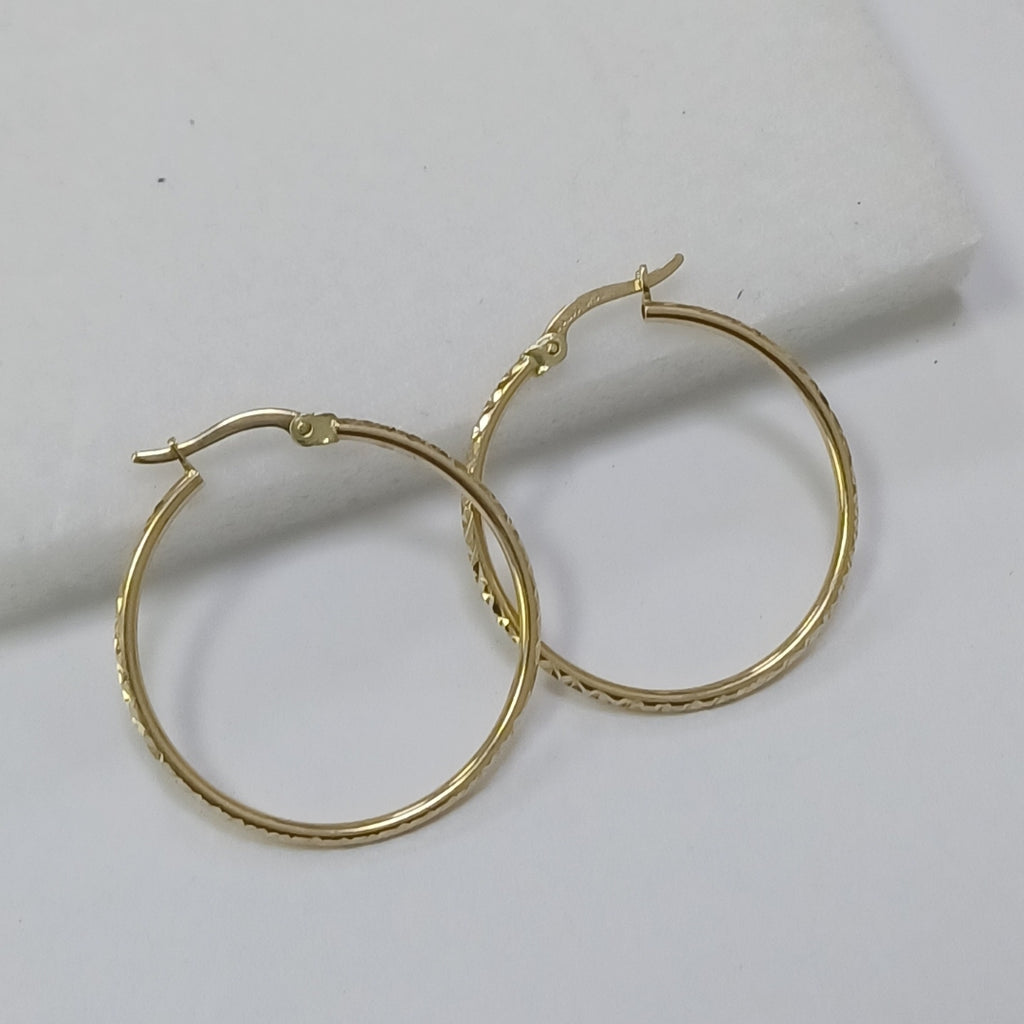 ARRACADAS PAR ORO 14 K 1,80 GRMS (SEMINUEVO)