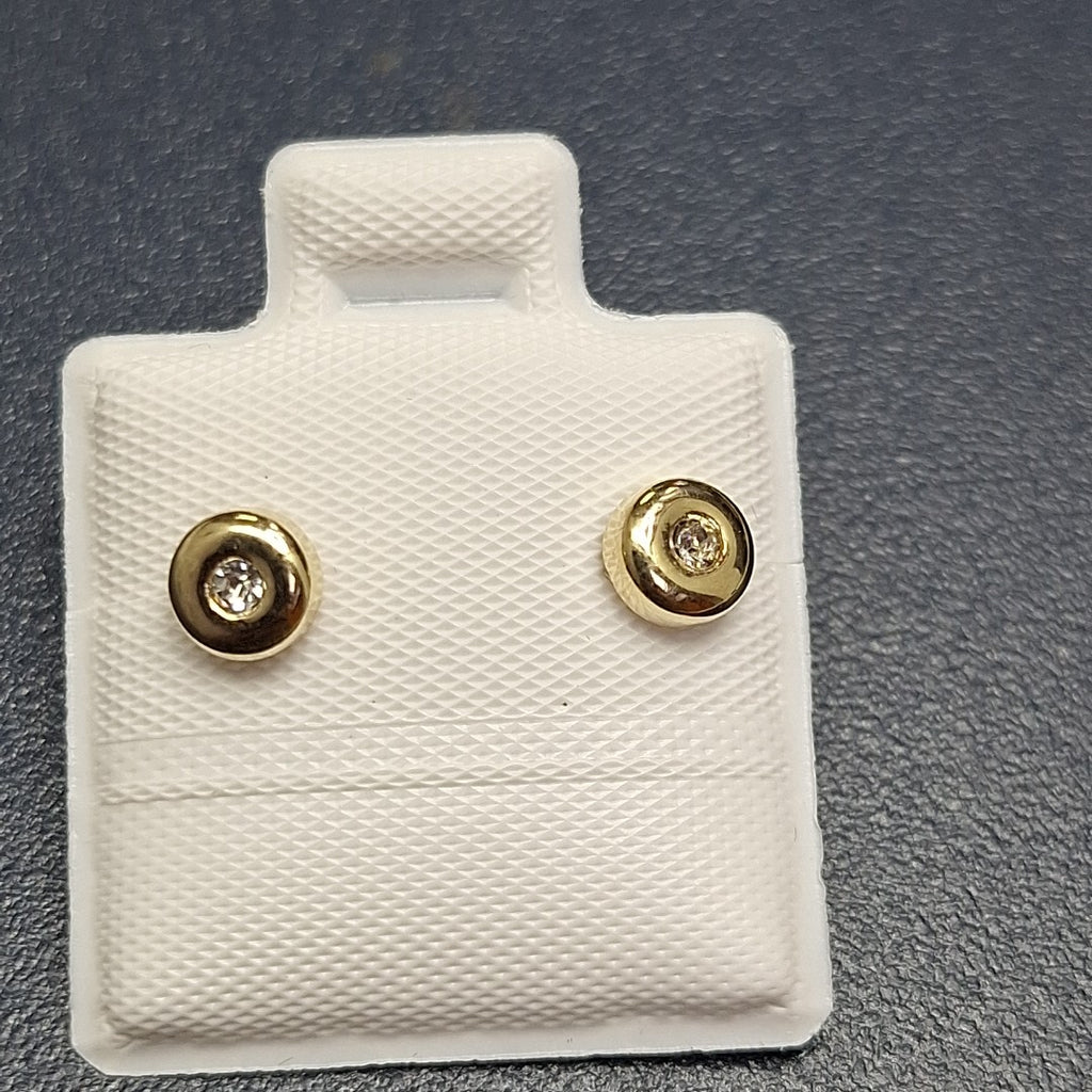 BROQUELES BROQUEL C CIRCONIA 14K 0.27 GR (NUEVO)