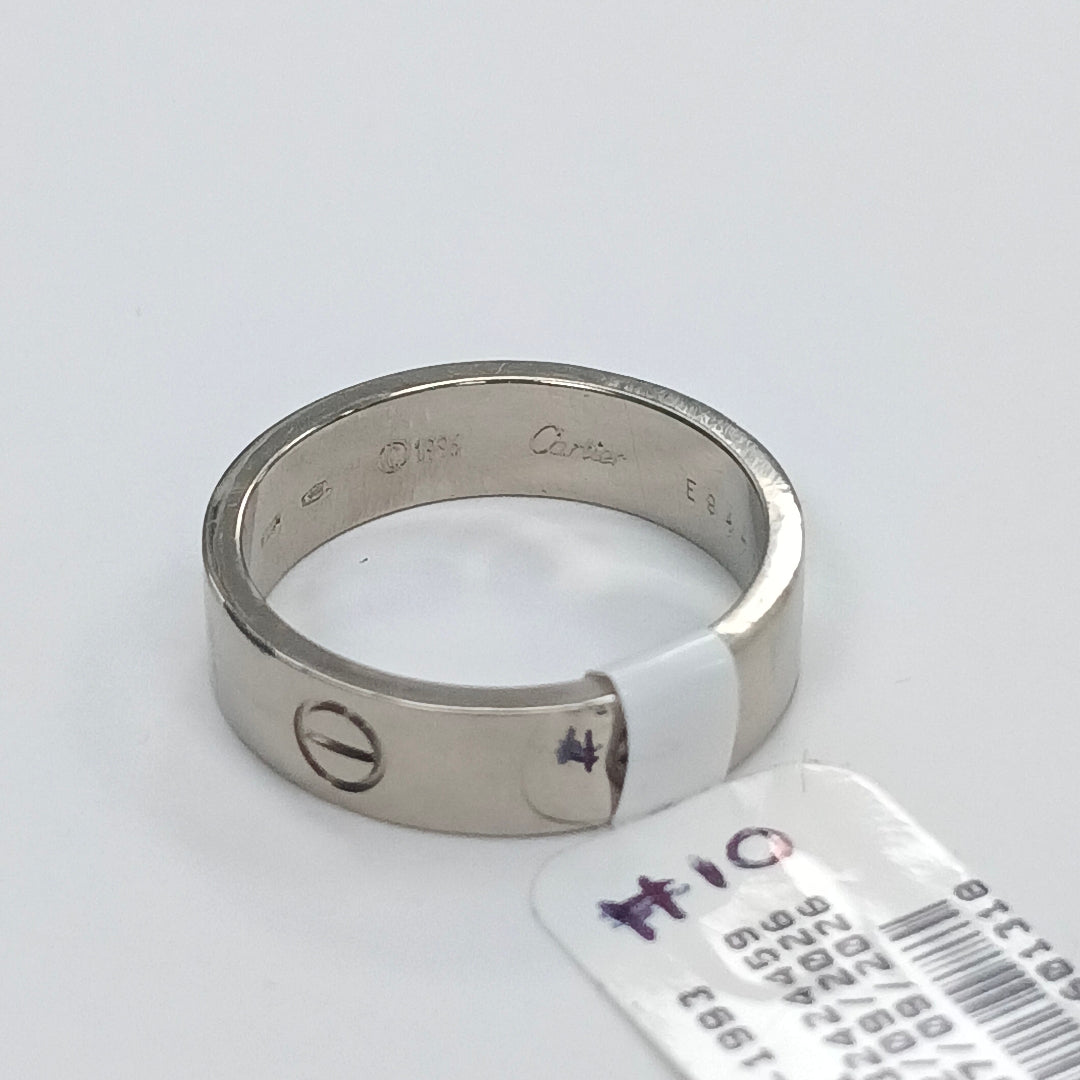 ANILLO ORO BLANCO 18 K 11,00 GRMS (SEMINUEVO)