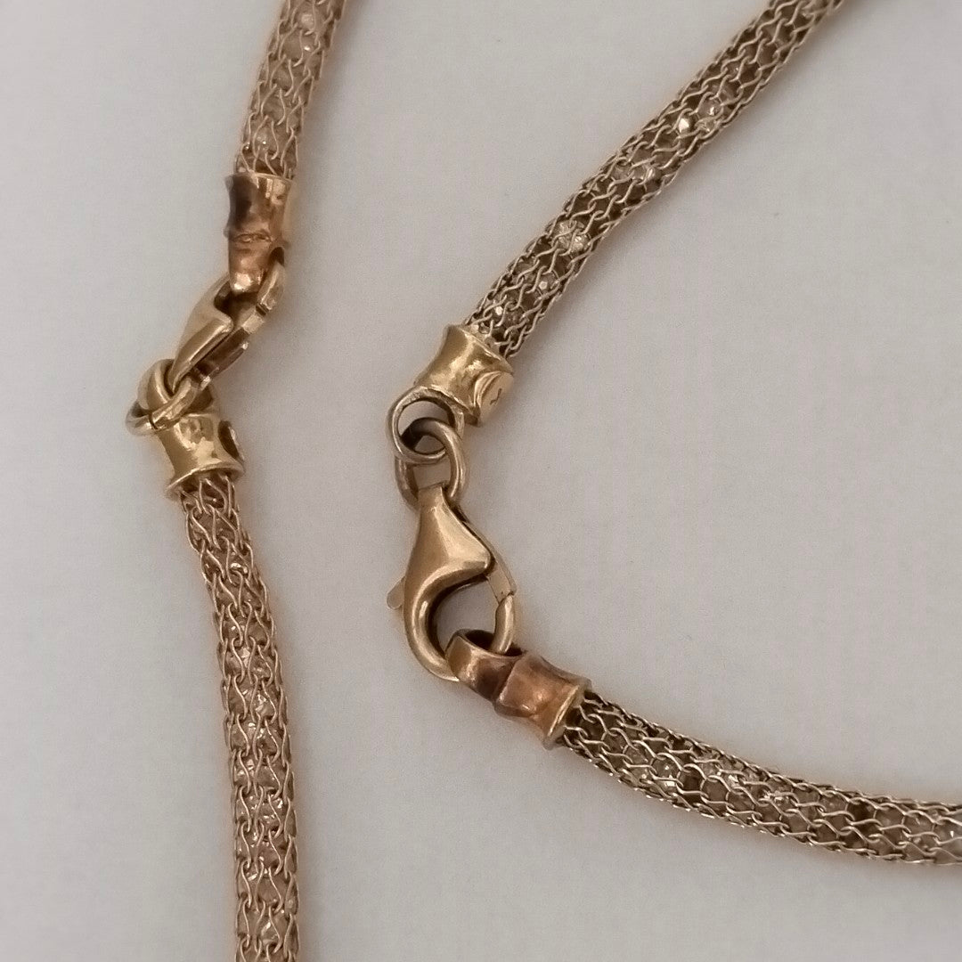 CADENA, PULSERA ORO 14 K 18.7 GRMS (SEMINUEVO)