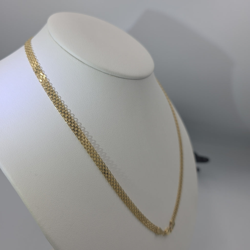 CADENA ESPECIAL 14K 50 CM 11.5 GR (NUEVO)