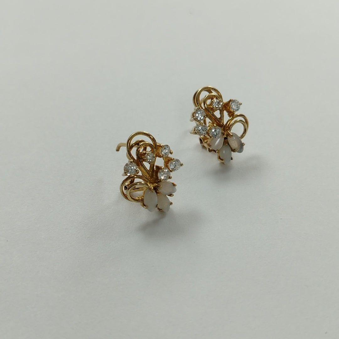 ARETES PAR ORO 10 K 3,60 GRMS (SEMINUEVO)