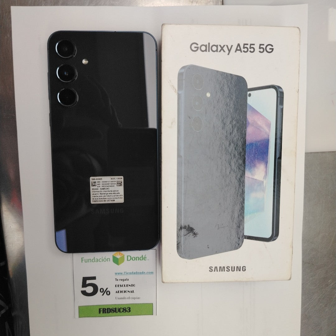 CELULAR SAMSUNG GALAXY A55 5G SM-A556E (2024) 128 GB 8 GB RAM (SEMINUEVO)
