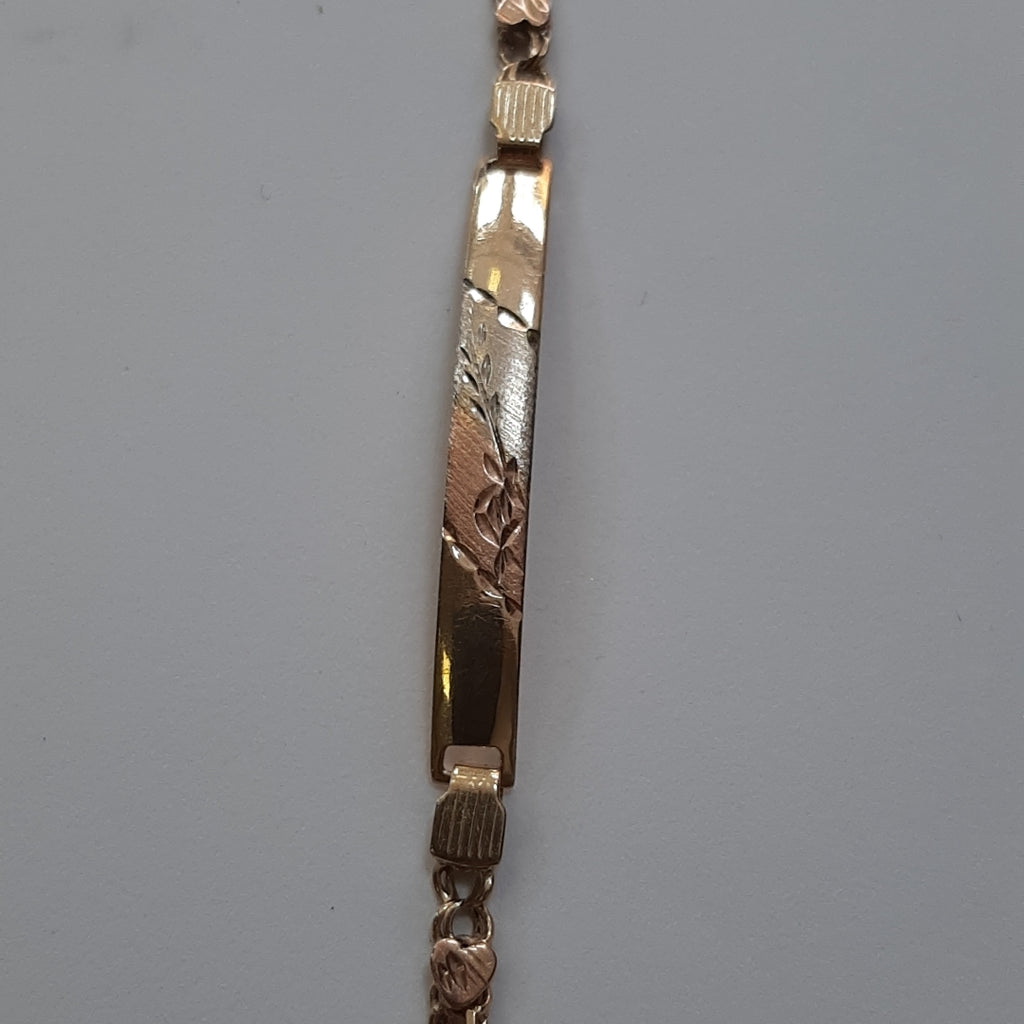 ESCLAVA ORO COMBINADO 10 K 4,70 GRMS (SEMINUEVO)