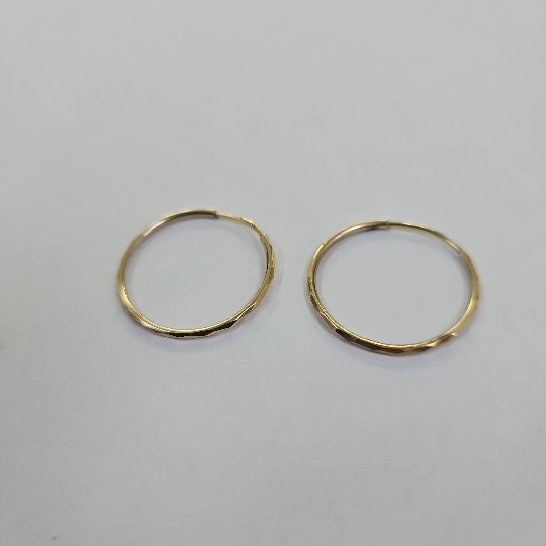 ARETES PAR ORO 10 K 0.9 GRMS (SEMINUEVO)