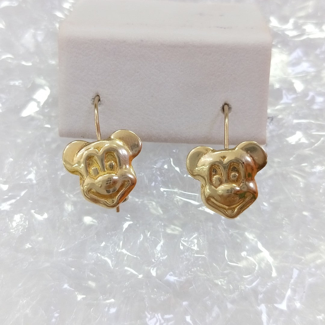ARETES PAR ORO 10 K 0,70 GRMS (SEMINUEVO)