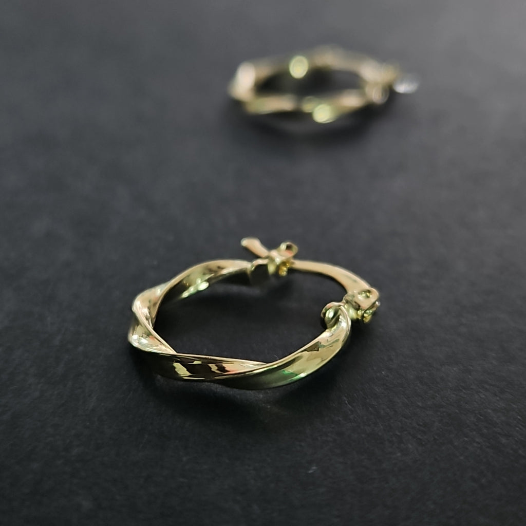 ARETES ARRACADAS TORZAL 14K 1.1 GR (NUEVO)