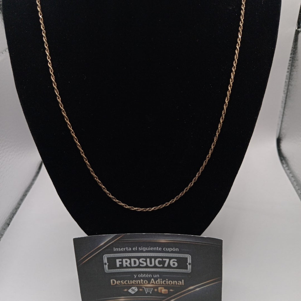 CADENA ORO 10 K 5.1 GRMS (SEMINUEVO)
