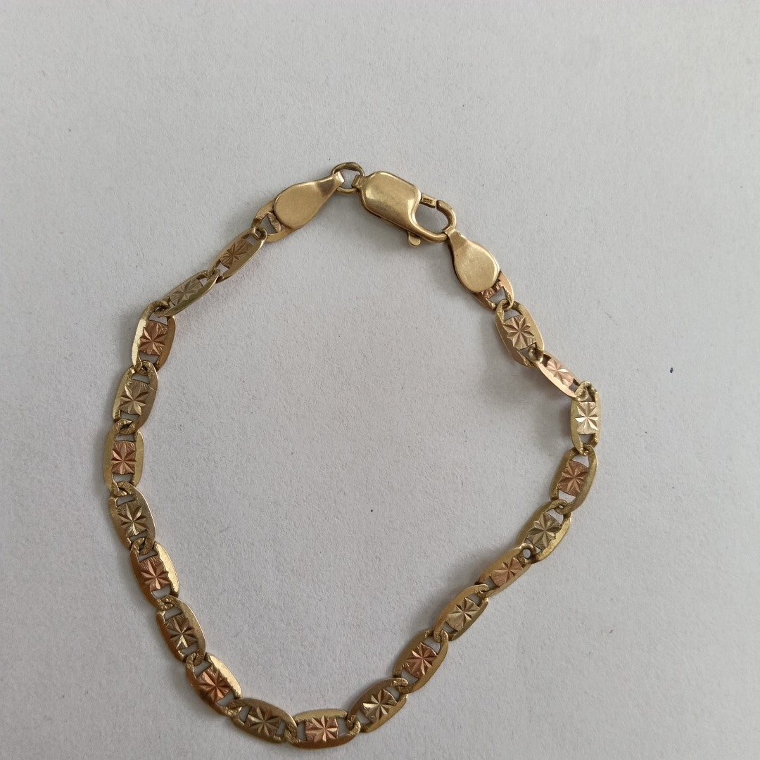 PULSERA ORO 14 K 5.4 GRMS (SEMINUEVO)