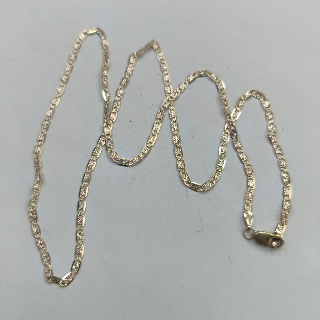 CADENA ORO COMBINADO 10 K 4.7 GRMS (SEMINUEVO)