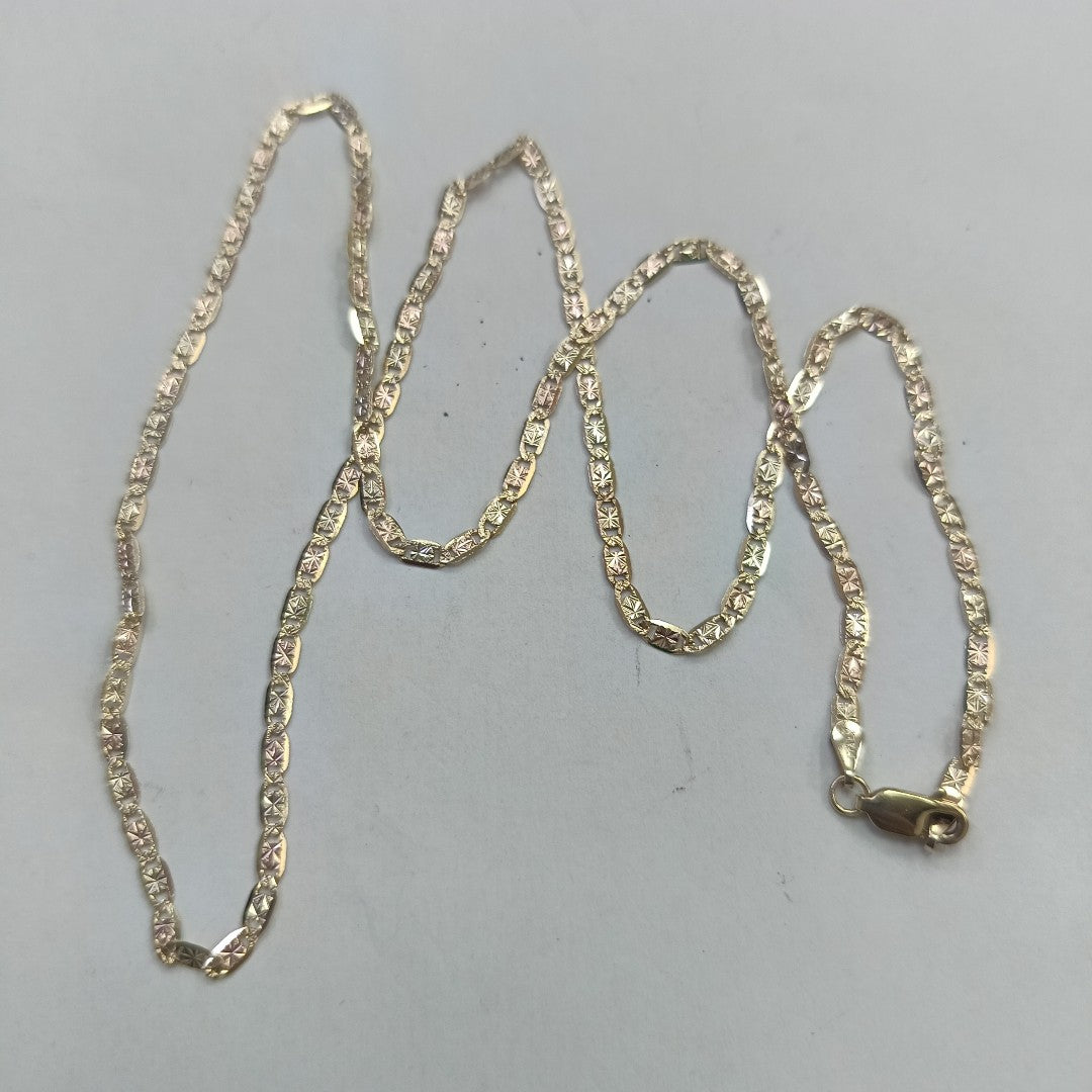 CADENA ORO COMBINADO 10 K 4.7 GRMS (SEMINUEVO)