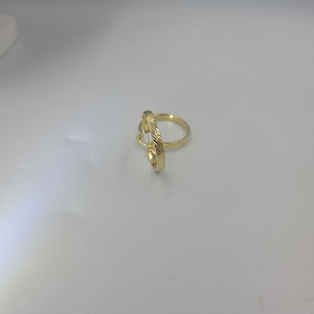 ARETES ARRACADA ASTRIADA 10K 2.4 GR (NUEVO)