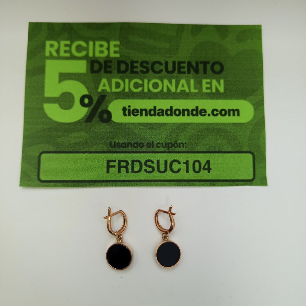 ARETES PAR ORO 14 K 4,20 GRMS (SEMINUEVO)