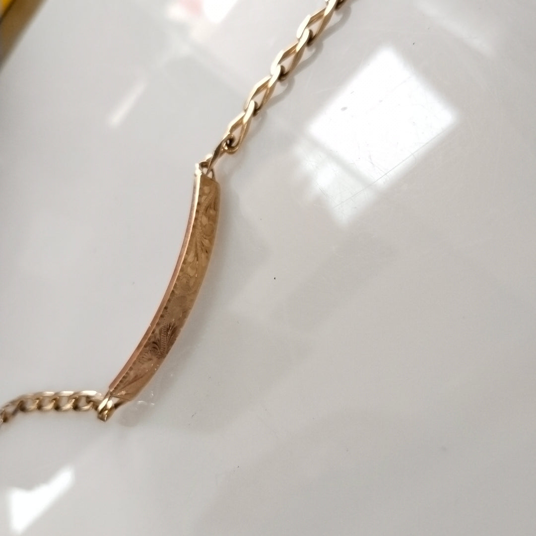 ESCLAVA ORO 10 K 9,30 GRMS (SEMINUEVO)