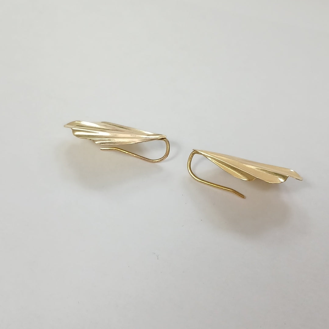 ARETES PAR ORO 10 K 0,90 GRMS (SEMINUEVO)