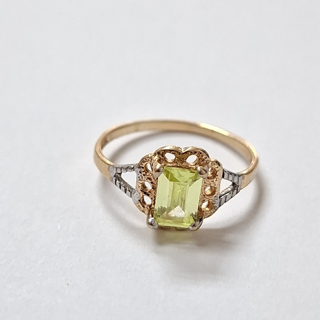 ANILLO ORO 10 K 1,10 GRMS (SEMINUEVO)