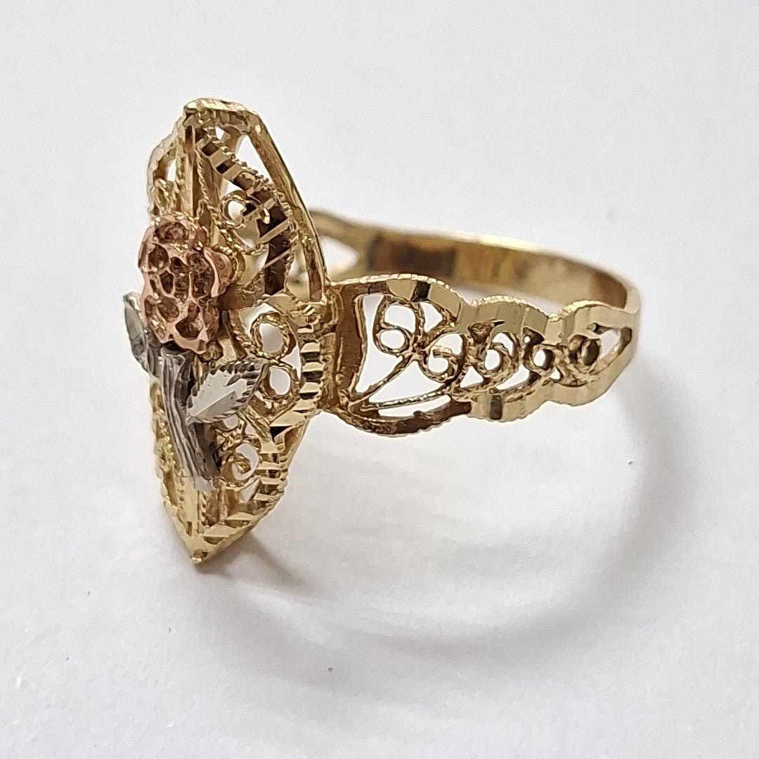 ANILLO ORO 14 K 2,80 GRMS (SEMINUEVO)
