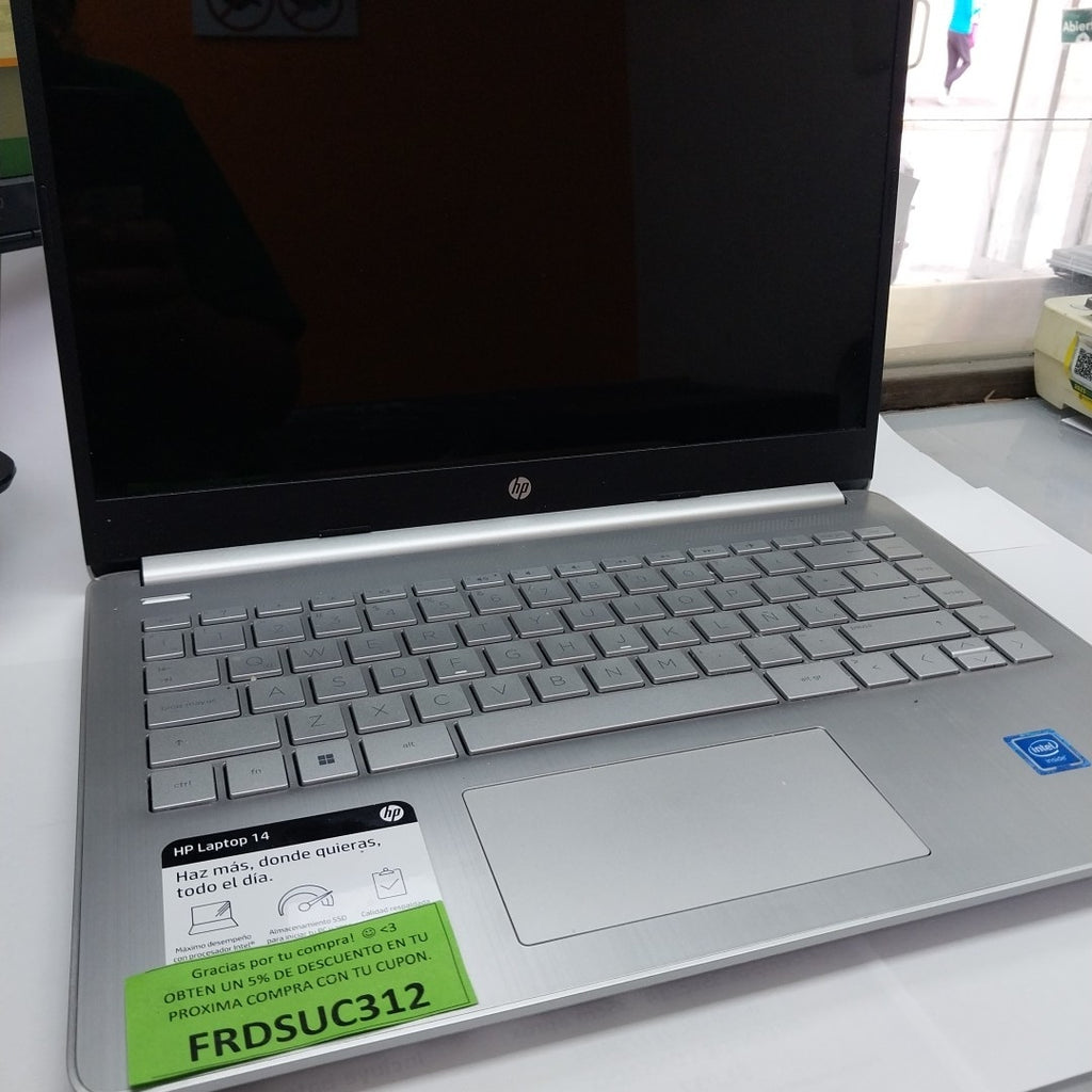 LAPTOP HP 14-DQ0519LA (2024) 128 GB SSD 4 GB RAM (SEMINUEVO)