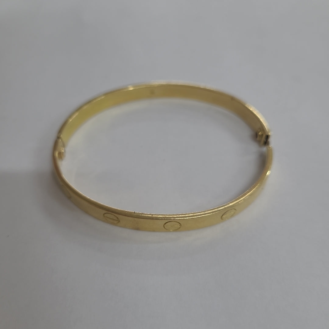 PULSERA RIGIDA ORO 18 K 35,20 GRMS (SEMINUEVO)