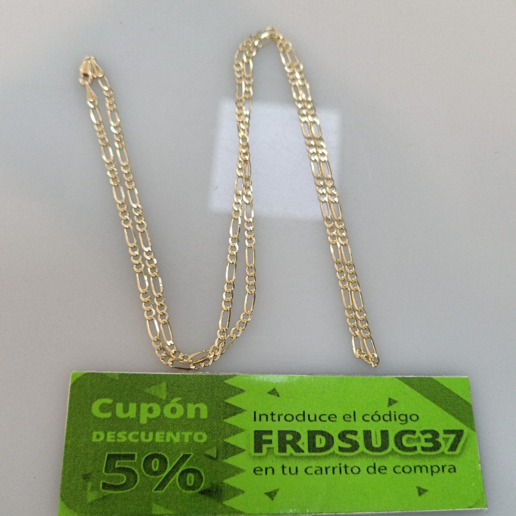 CADENA 3X1 14K 60 CM 5.1 GR (NUEVO)