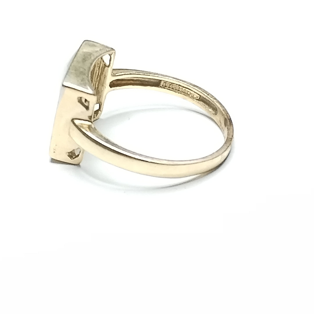 ANILLO ORO 14 K 4.3 GRMS (SEMINUEVO)