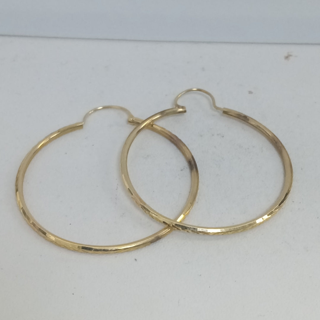 ARRACADAS PAR ORO 14 K 2,00 GRMS (SEMINUEVO)