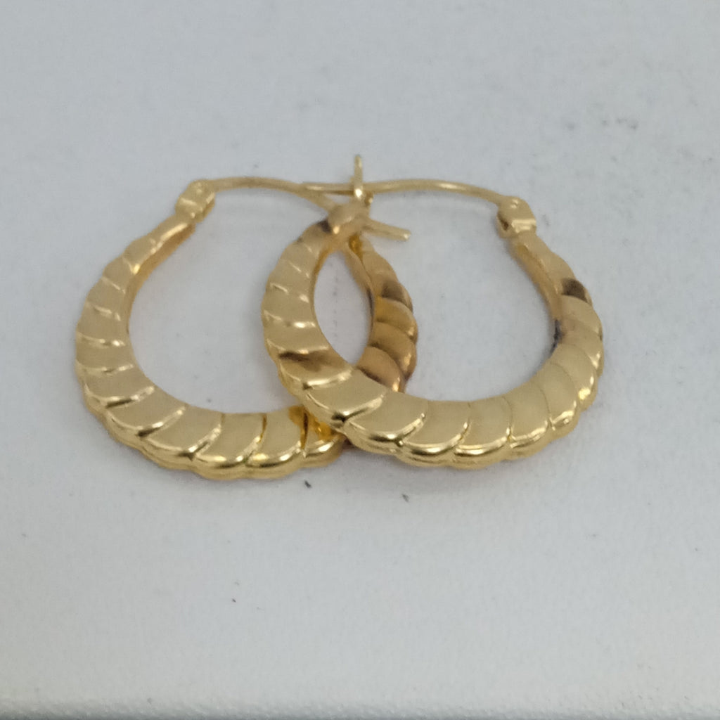 ARRACADAS PAR ORO 14 K 2,80 GRMS (SEMINUEVO)