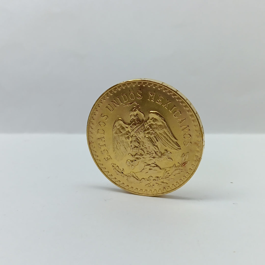 K1 41.6 GRMS 21 K IDENTIFICACIÓN MONEDA NOMINATIVA MATERIALES ORO OBSER (SEMINUEVO)