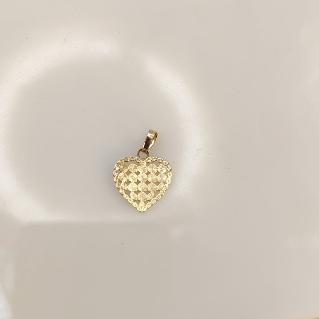 DIJE FIG CORAZON 14K 0.8 GR (NUEVO)